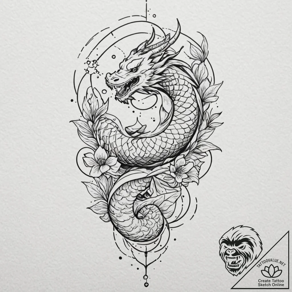 A constellation of a specific zodiac sign (is... - tattoo sketch (№1751391183_0, 01.07.2025 17:33) — tattoovalue.net