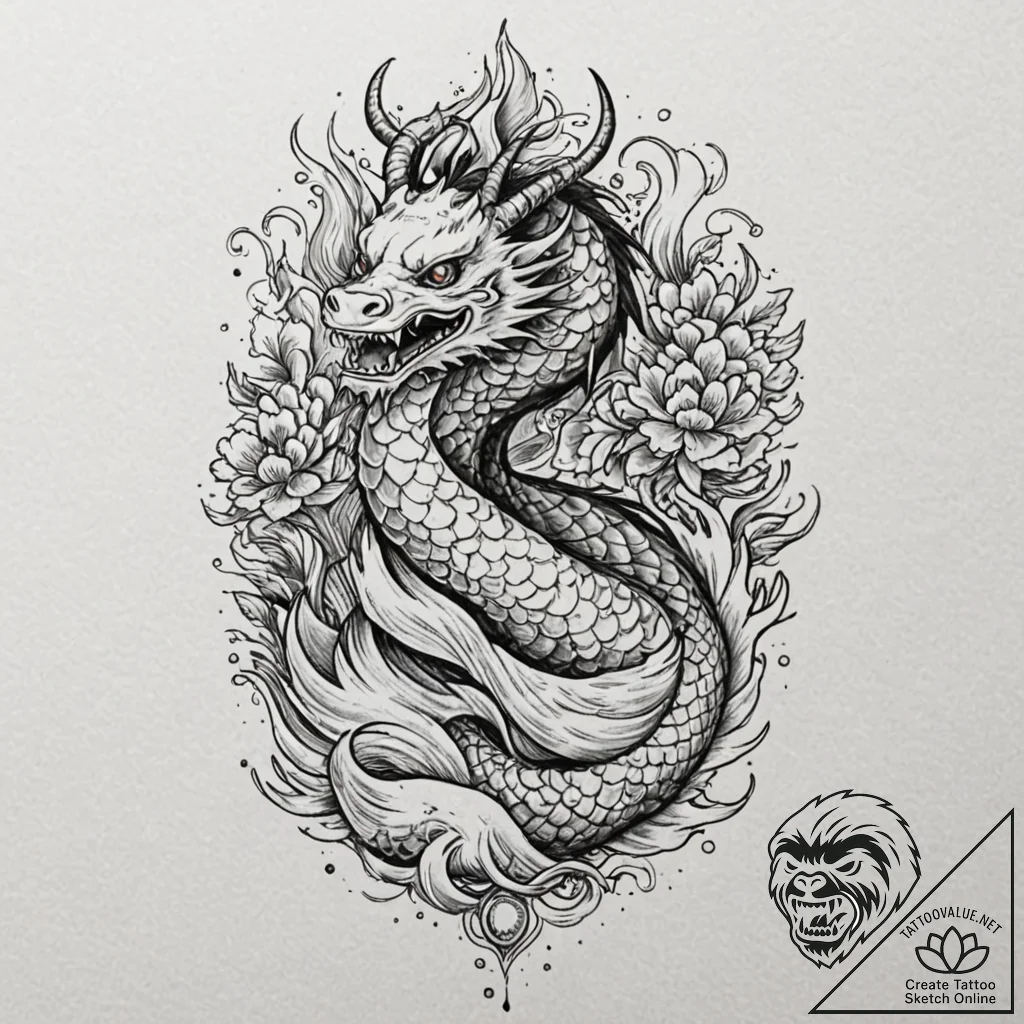 A trash polka tattoo of black phillip the goa... - tattoo sketch (№1751392885_0, 01.07.2025 18:01) — tattoovalue.net