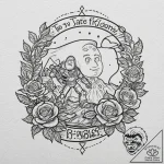 A sketch of buzz lightyear and woody from toy… – tattoo sketch (№1751393433_0, 01.07.2025 18:10) — tattoovalue.net