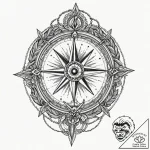 Target, tattoo flash sheet design, old school… – tattoo sketch (№1751394295_0, 01.07.2025 18:24) — tattoovalue.net