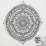 Flag, tattoo flash sheet design, studio light… – tattoo sketch (№1751401989_0, 01.07.2025 20:33) — tattoovalue.net