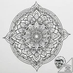 A linework tattoo of the phrase “welcome! eve… – tattoo sketch (№1751404859_0, 01.07.2025 21:20) — tattoovalue.net