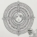 A neo-traditional portrait of griffith from b… – tattoo sketch (№1751412879_0, 01.07.2025 23:34) — tattoovalue.net