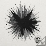 A minimalist tattoo of the iconic black suits… – tattoo sketch (№1751413640_0, 01.07.2025 23:47) — tattoovalue.net
