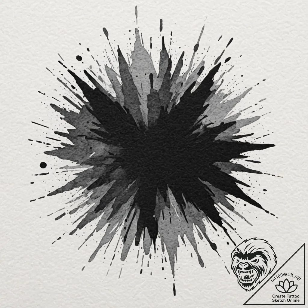 A minimalist tattoo of the iconic black suits... - tattoo sketch (№1751413640_0, 01.07.2025 23:47) — tattoovalue.net