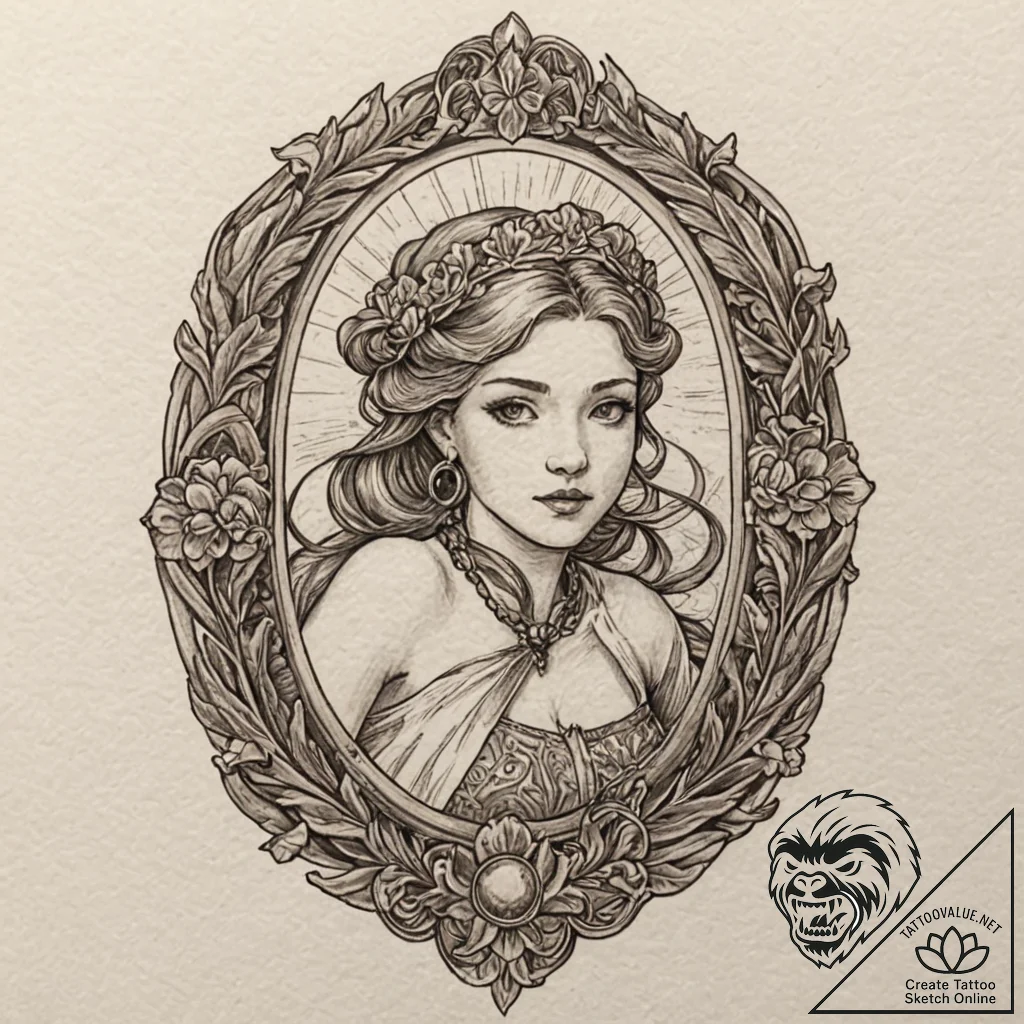 A sketch of the prophet from station eleven,,... - tattoo sketch (№1751414815_0, 02.07.2025 00:06) — tattoovalue.net
