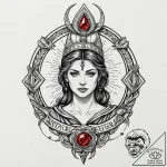 Spartan, tattoo flash sheet design, moderatel… – tattoo sketch (№1751420408_0, 02.07.2025 01:40) — tattoovalue.net