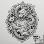 фильмы ужасов 70-х и 80-х (slasher & supernat… – tattoo sketch (№1751422082_0, 02.07.2025 02:08) — tattoovalue.net