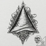 A neo-traditional tattoo of the sorting hat.,… – tattoo sketch (№1751422582_0, 02.07.2025 02:16) — tattoovalue.net