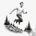 A neo-traditional tattoo of max mayfield levi… – tattoo sketch (№1751426751_0, 02.07.2025 03:25) — tattoovalue.net