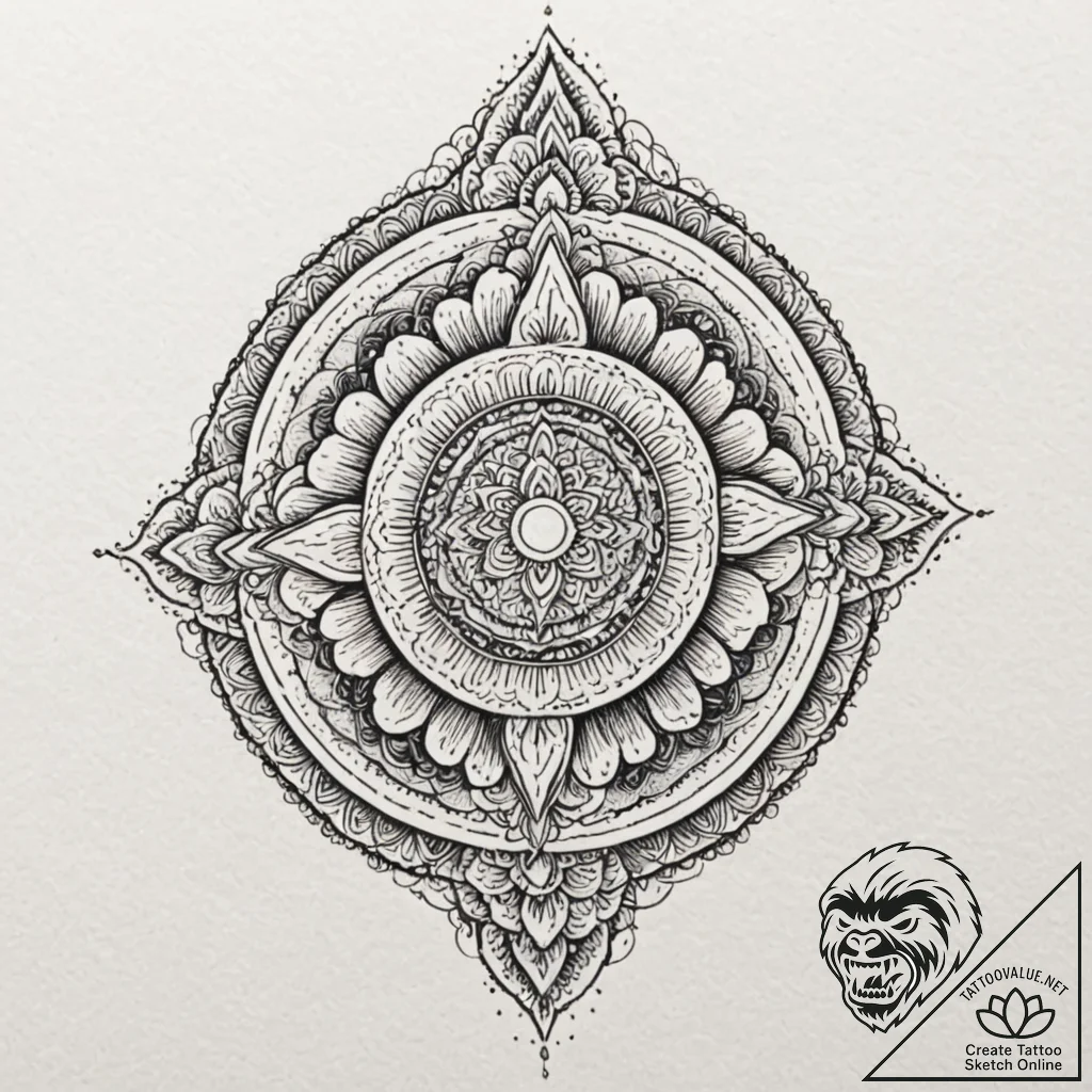 Bioluminescent fungi, tattoo line art, dynami... - tattoo sketch (№1751429994_0, 02.07.2025 04:19) — tattoovalue.net