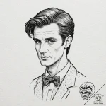 A neo-traditional portrait of the eleventh do… – tattoo sketch (№1751432686_0, 02.07.2025 05:04) — tattoovalue.net