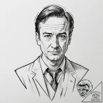 A graphic novel portrait of the main characte… – tattoo sketch (№1751432768_0, 02.07.2025 05:06) — tattoovalue.net