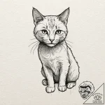 A sketch of baron humbert von gikkingen from… – tattoo sketch (№1751433853_0, 02.07.2025 05:24) — tattoovalue.net