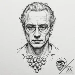 Neo-traditional portrait of morpheus, offerin… – tattoo sketch (№1751438330_0, 02.07.2025 06:38) — tattoovalue.net