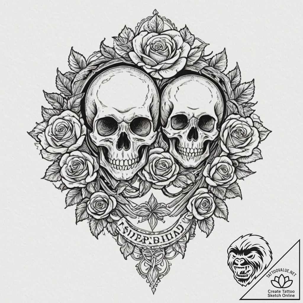A sketch of the main characters from superbad... - tattoo sketch (№1751440971_0, 02.07.2025 07:22) — tattoovalue.net
