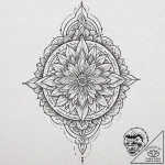 A burning feather, ink illustration for tatto… – tattoo sketch (№1751447175_0, 02.07.2025 09:06) — tattoovalue.net