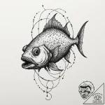Deep-sea anglerfish, concept art for tattoo,… – tattoo sketch (№1751449020_0, 02.07.2025 09:37) — tattoovalue.net