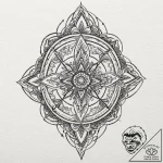 A sketch of the two shirts, one inside the ot… – tattoo sketch (№1751454287_0, 02.07.2025 11:04) — tattoovalue.net