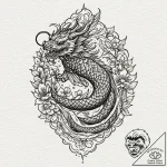 Bee, tattoo sketch design, dotwork shading, s… – tattoo sketch (№1751467633_0, 02.07.2025 14:47) — tattoovalue.net