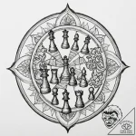 Tattoo design, a group of soldiers, depicted… – tattoo sketch (№1751470952_0, 02.07.2025 15:42) — tattoovalue.net