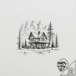 базовая структура промпта: – tattoo sketch (№1751473368_0, 02.07.2025 16:22) — tattoovalue.net