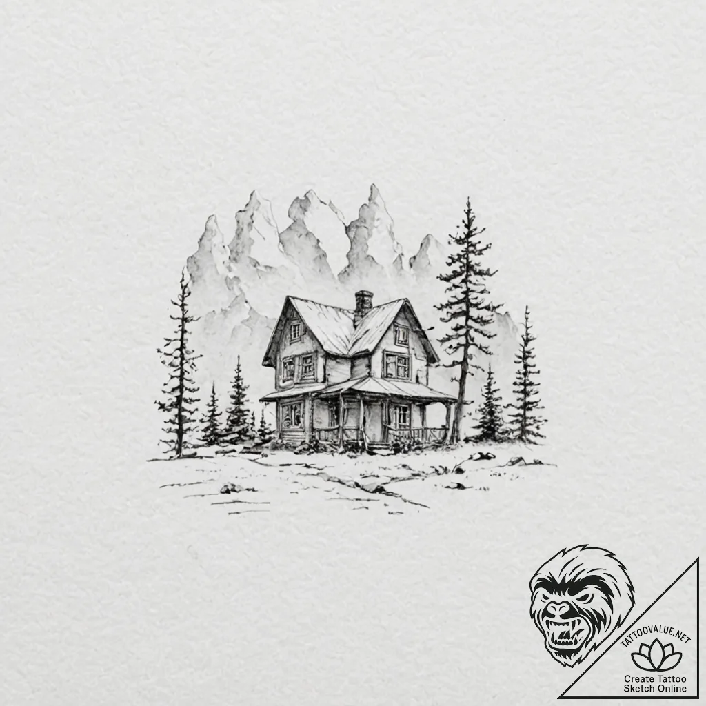 базовая структура промпта: - tattoo sketch (№1751473368_0, 02.07.2025 16:22) — tattoovalue.net