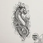 Tattoo design, a soldier’s boot print, inside… – tattoo sketch (№1751476343_0, 02.07.2025 17:12) — tattoovalue.net