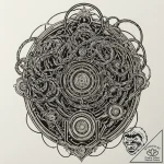 Tattoo design, abstract electronic warfare, a… – tattoo sketch (№1751477330_0, 02.07.2025 17:28) — tattoovalue.net