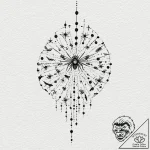 Tattoo design, a human fingerprint, the lines… – tattoo sketch (№1751479721_0, 02.07.2025 18:08) — tattoovalue.net
