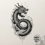 Tattoo design, a soldier’s silhouette filled… – tattoo sketch (№1751479978_0, 02.07.2025 18:12) — tattoovalue.net