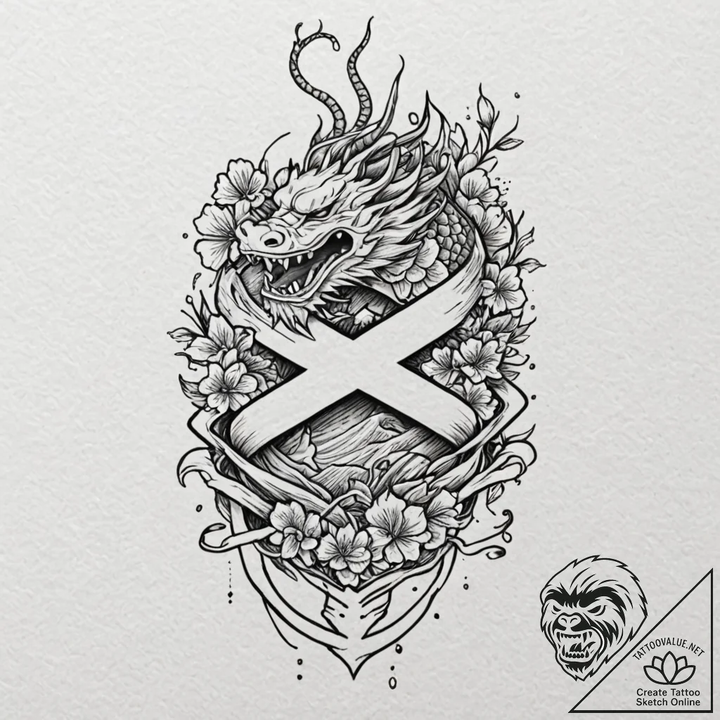 Tattoo design, a soldier's dog tag, the name... - tattoo sketch (№1751480729_0, 02.07.2025 18:25) — tattoovalue.net