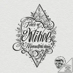 Tattoo design, a word of personal significanc… – tattoo sketch (№1751482545_0, 02.07.2025 18:55) — tattoovalue.net