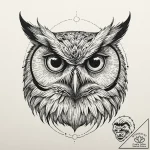 Tattoo design, a pair of night vision goggles… – tattoo sketch (№1751486910_0, 02.07.2025 20:08) — tattoovalue.net
