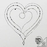Tattoo design, handpoke style, a connect-the-… – tattoo sketch (№1751487971_0, 02.07.2025 20:26) — tattoovalue.net