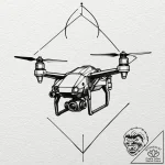 Tattoo design, a low-poly, geometric represen… – tattoo sketch (№1751489293_0, 02.07.2025 20:48) — tattoovalue.net