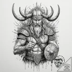 Category 4: vikings, warriors & daily life (a… – tattoo sketch (№1751490530_0, 02.07.2025 21:08) — tattoovalue.net