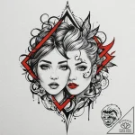 аудитория: молодежная, унисекс. для тех, кто… – tattoo sketch (№1751491609_0, 02.07.2025 21:26) — tattoovalue.net
