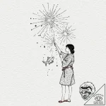 Tattoo sleeve design, summer festival theme,… – tattoo sketch (№1751493671_0, 02.07.2025 22:01) — tattoovalue.net