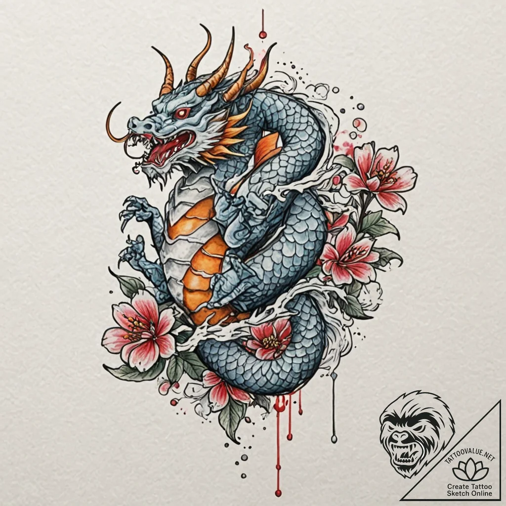 Tattoo design, handpoke style, a captcha that... - tattoo sketch (№1751495963_0, 02.07.2025 22:39) — tattoovalue.net