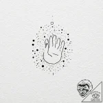 Tattoo design, handpoke style, a series of ra… – tattoo sketch (№1751497034_0, 02.07.2025 22:57) — tattoovalue.net