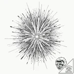 Tattoo design, the soundwave of an explosion,… – tattoo sketch (№1751497193_0, 02.07.2025 22:59) — tattoovalue.net