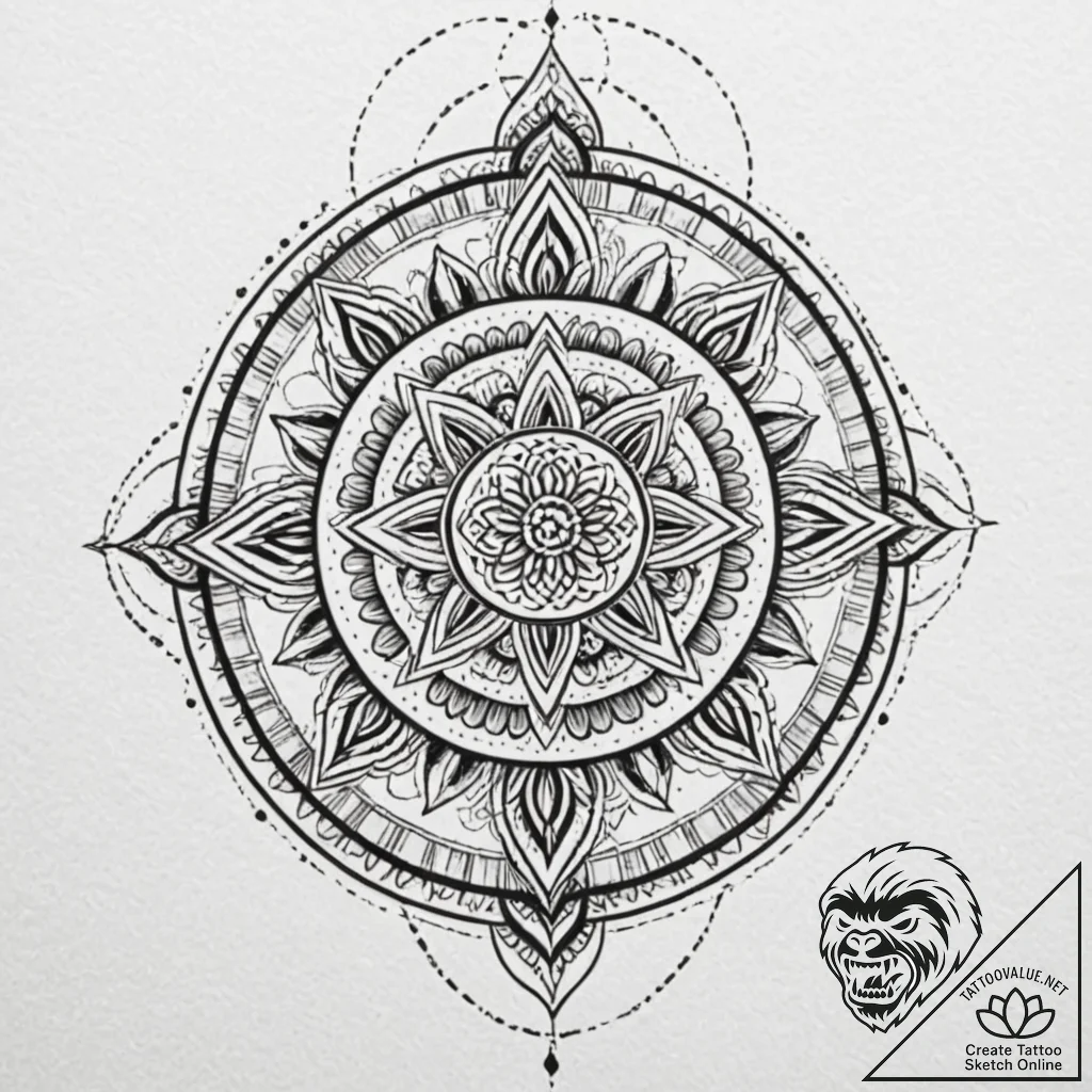 (эстетика попаданцев в другие миры, фэнтези,... - tattoo sketch (№1751499092_0, 02.07.2025 23:31) — tattoovalue.net