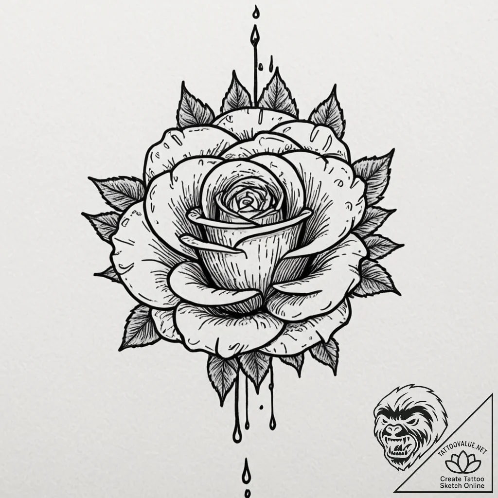 Tattoo design, handpoke style, a single cloud... - tattoo sketch (№1751499909_0, 02.07.2025 23:45) — tattoovalue.net