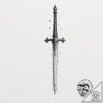 Tattoo design, handpoke style, a simple pixel… – tattoo sketch (№1751500925_0, 03.07.2025 00:02) — tattoovalue.net