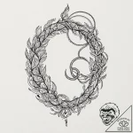 Tattoo design, handpoke style, a simple drawi… – tattoo sketch (№1751502796_0, 03.07.2025 00:33) — tattoovalue.net