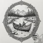 Tattoo design, charon, the ferryman of the un… – tattoo sketch (№1751503381_0, 03.07.2025 00:43) — tattoovalue.net
