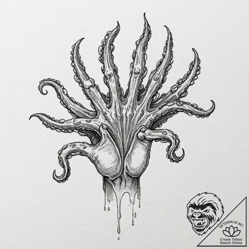Tattoo design, a human hand, the fingers are... - tattoo sketch (№1751504457_0, 03.07.2025 01:00) — tattoovalue.net