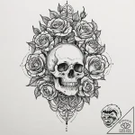 Tattoo design, a map of the world, but the bo… – tattoo sketch (№1751504709_0, 03.07.2025 01:05) — tattoovalue.net