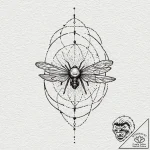 Tattoo design, a human fingerprint, the lines… – tattoo sketch (№1751509690_0, 03.07.2025 02:28) — tattoovalue.net